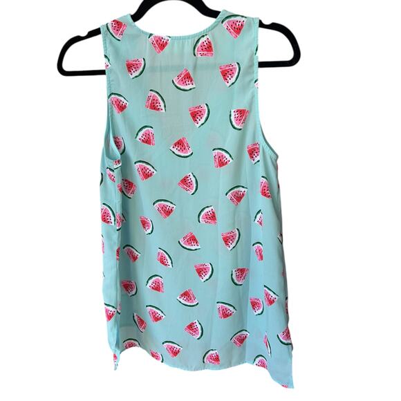 EVERLY Anthropologie Women's Watermelon Summer Top Size Small - Picture 4 of 4